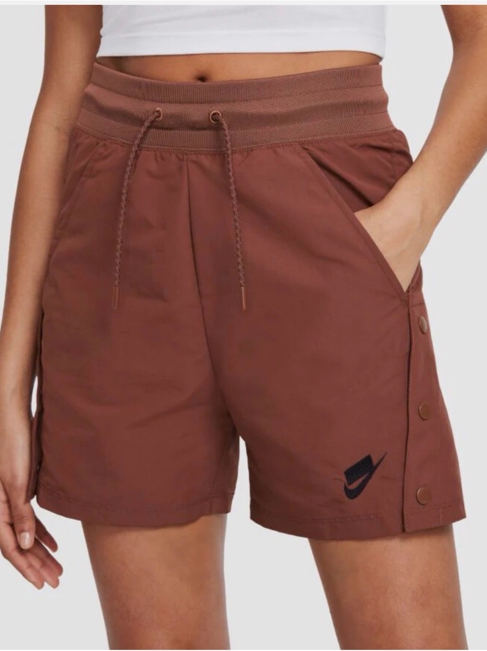 Unique Nike Women's Sportswear Woven Shorts size S